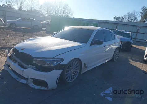 2017 BMW 540I из США, поврежденный, VIN WBAJE5C37HG478490